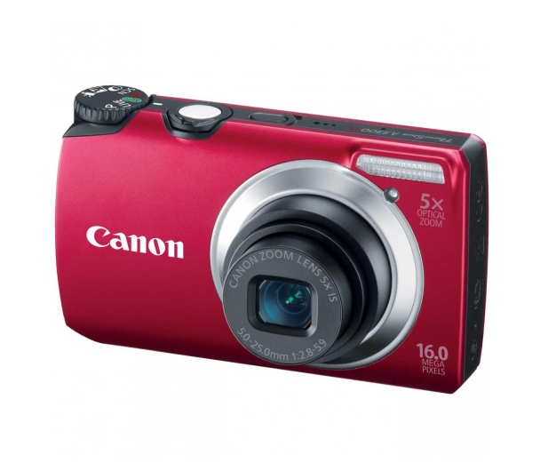 Canon A3300 Red - 1407202 - zdjęcie 2